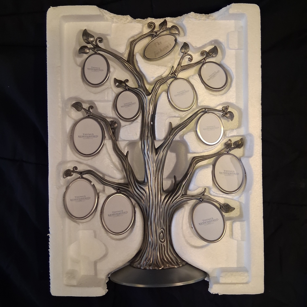Family Tree Photo Frames tabletop 10 photos by Things Remembered